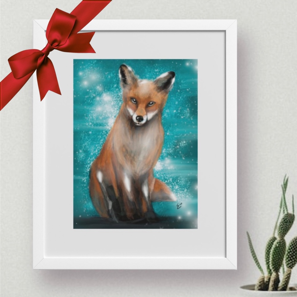 Fox Artwork Wall Decor
